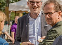 Ärzte fürs Hospiz: Dr. Tobias Graefe (l), Dr. Lars Blöcker (r)