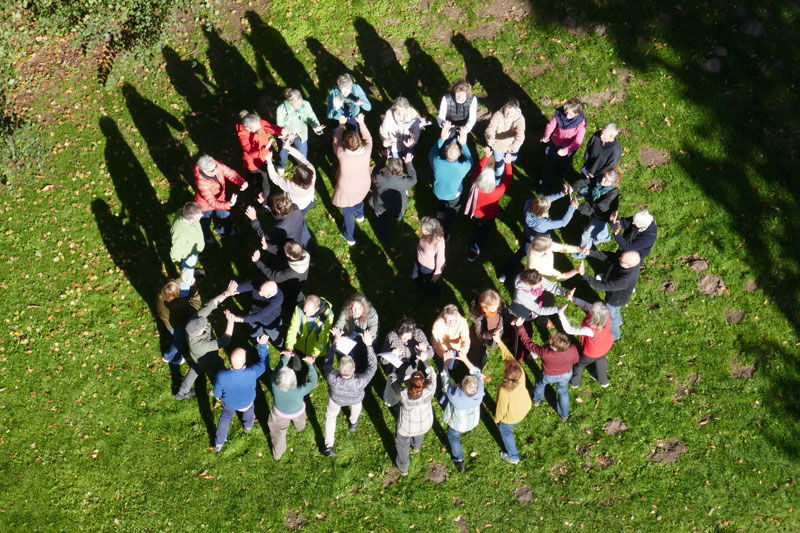 Besucher des Ehrenamtlichen-Fest